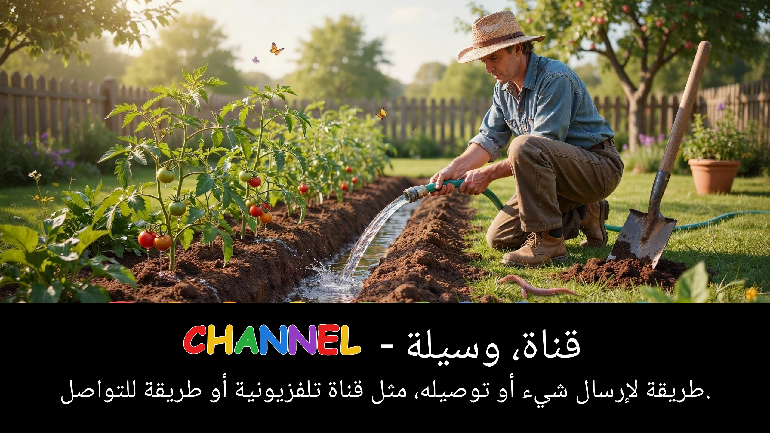 Arabic Illustration for channel
